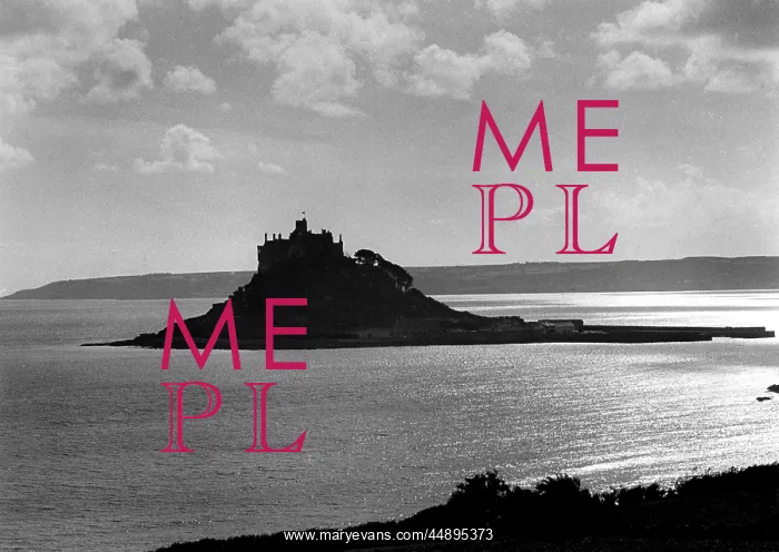 : View of St Michael's Mount, Cornwall : View of St Michael's Mount, Cornwall