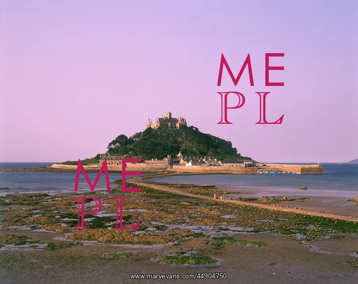 : View of St Michael's Mount, Cornwall : View of St Michael's Mount, Cornwall