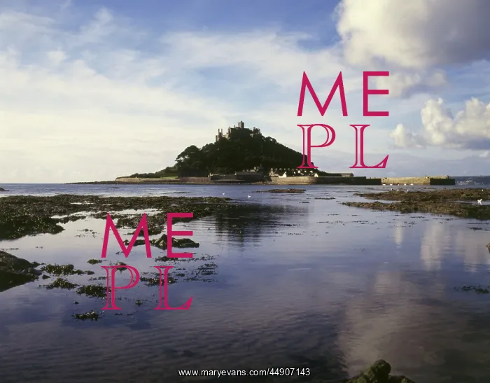 : View of St Michael's Mount, Cornwall