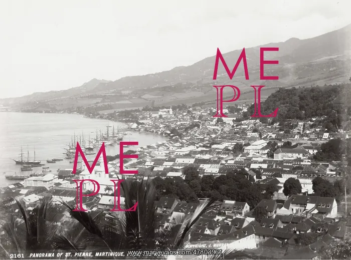  : View of St. Pierre, Martinique, West Indies
