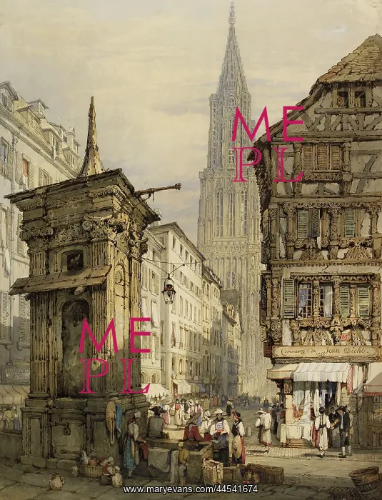 : A View in Strasbourg : A View in Strasbourg