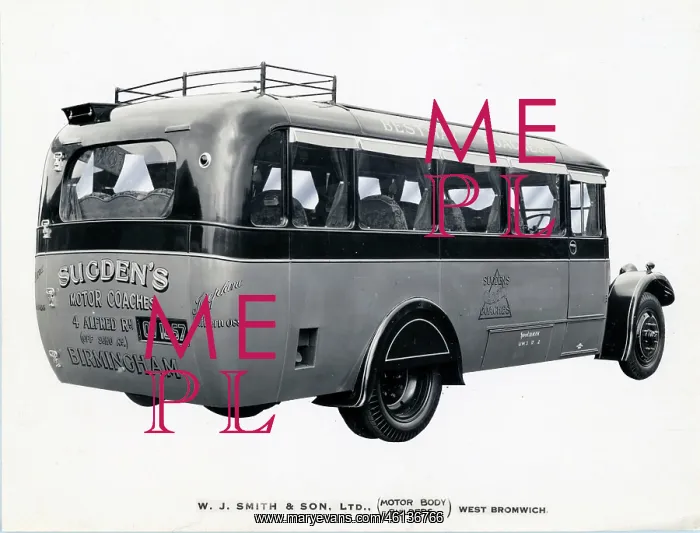  : View of Sugden's Bestway coach