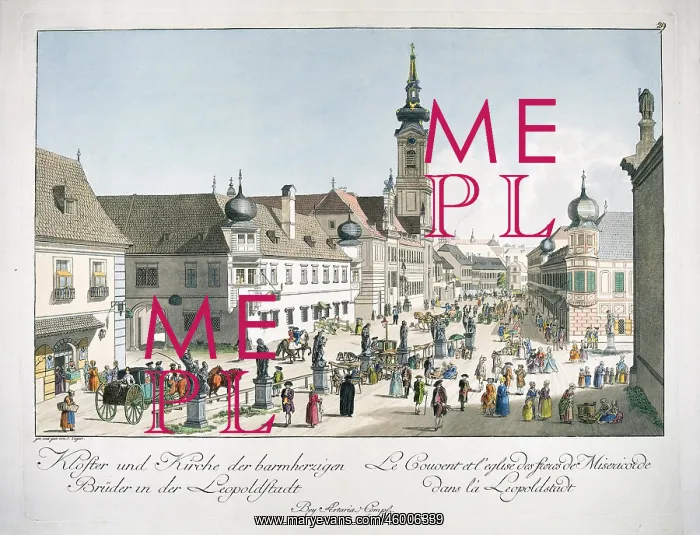 : View across Tabor Street in Vienna : View across Tabor Street in Vienna