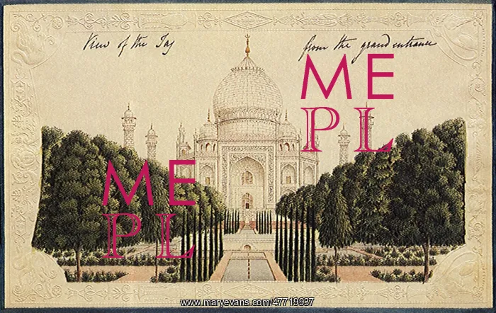  : View of Taj Mahal