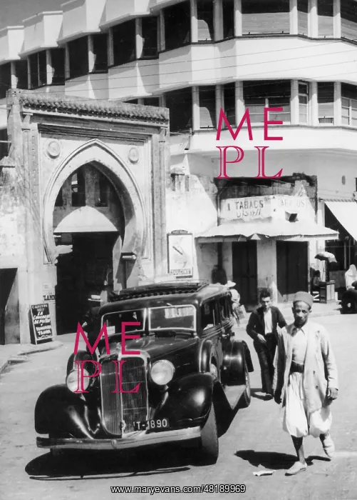 : View of Tangier, 1940 : View of Tangier, 1940