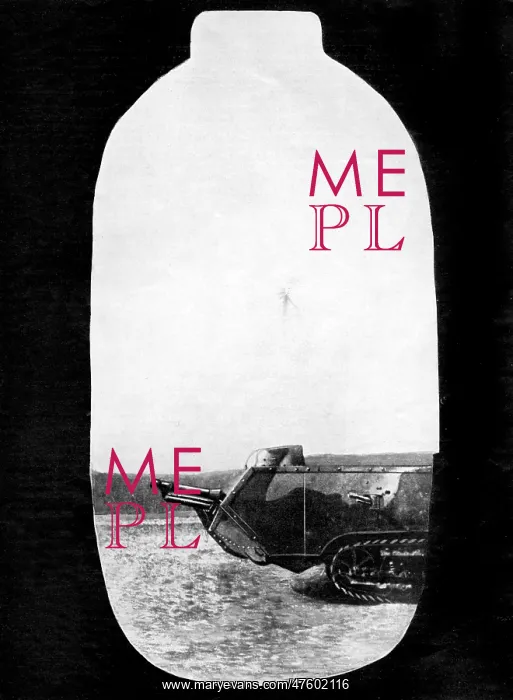 : View from a tank, WW1 : View from a tank, WW1