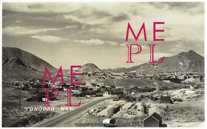  : View of Tonopah, Nevada, USA
