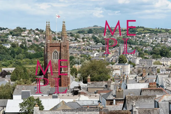 : View of Totnes, Devon : View of Totnes, Devon