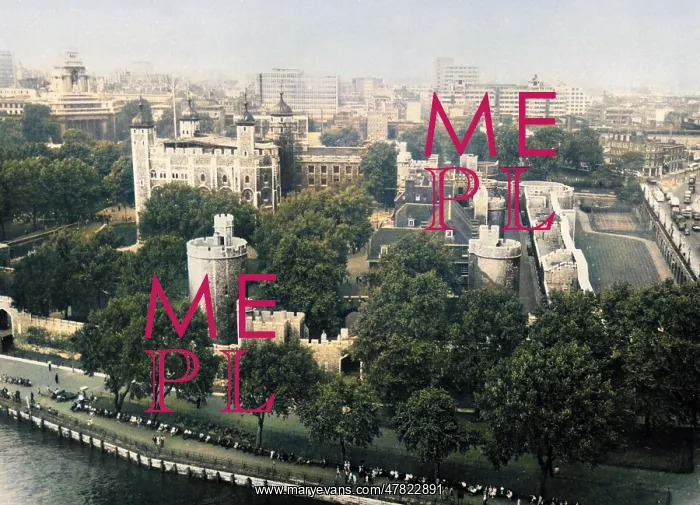 : The view of The Tower of London, from Tower Bridge : The view of The Tower of London, from Tower Bridge