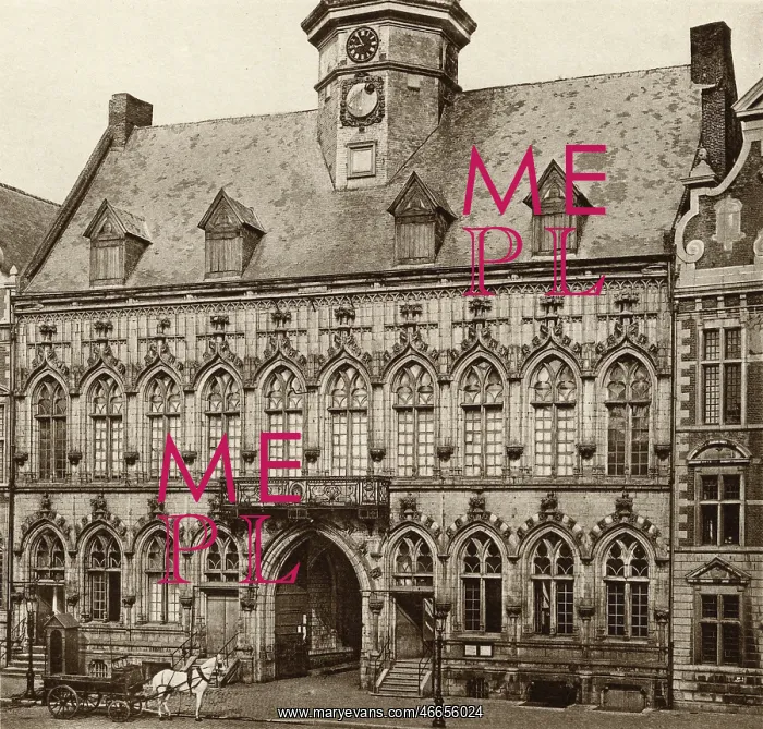 : View of the Town Hall, Mons, Belgium : View of the Town Hall, Mons, Belgium