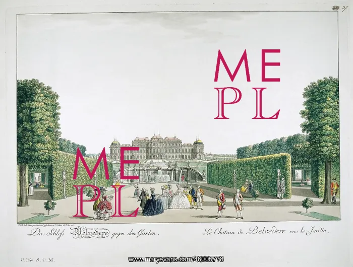 : View to the Upper Belvedere : View to the Upper Belvedere
