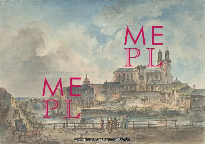 : View of Uppsala cathedral from the North, 18th?early : View of Uppsala cathedral from the North, 18th?early