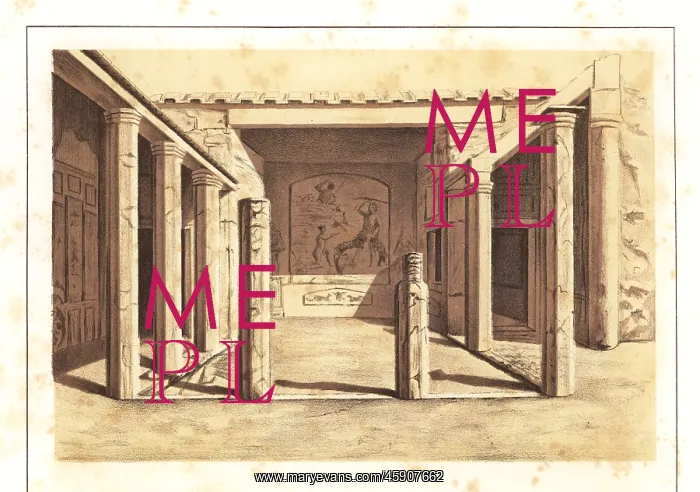 : View of the Venereum of the House of Sallust : View of the Venereum of the House of Sallust