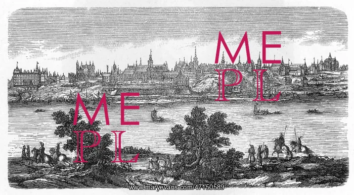 : View of Warszawa Across the Vistula : View of Warszawa Across the Vistula