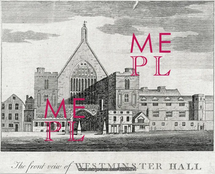  : Front View of Westminster Hall