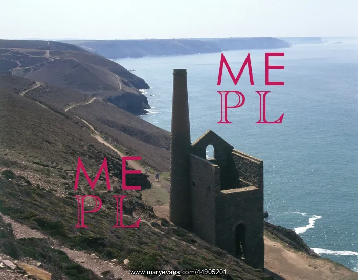 : View at Wheal Coates tin mine, St Agnes, Cornwall : View at Wheal Coates tin mine, St Agnes, Cornwall