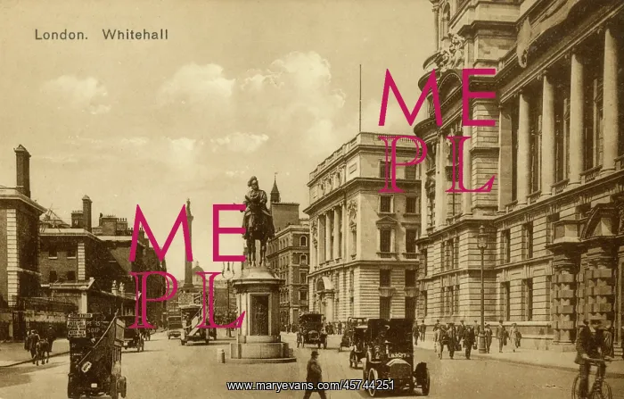 : View down Whitehall, London : View down Whitehall, London