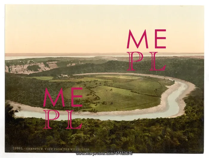 : View from the Wyndcliffs, Chepstow, England : View from the Wyndcliffs, Chepstow, England