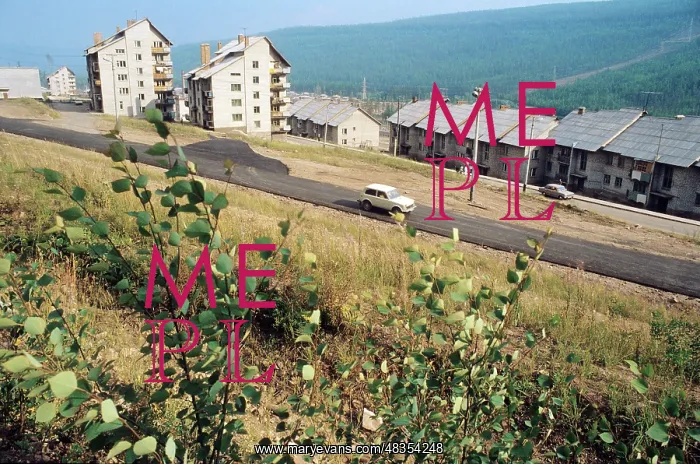 : View on Zvyozdny settlement, 1984 : View on Zvyozdny settlement, 1984