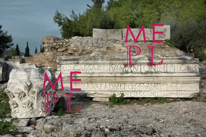 : Views Of The Archaeological Sites Of Corinth : Views Of The Archaeological Sites Of Corinth