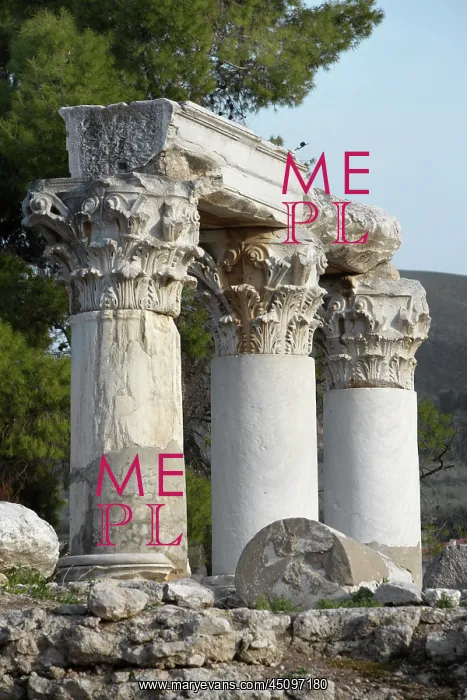 : Views Of The Archaeological Sites Of Corinth : Views Of The Archaeological Sites Of Corinth