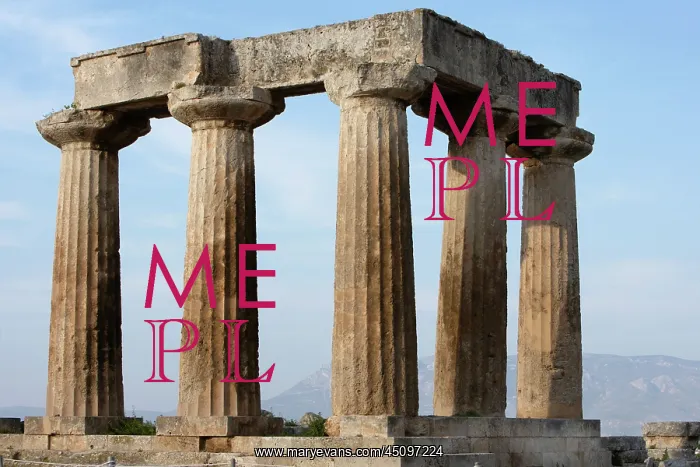 : Views Of The Archaeological Sites Of Corinth : Views Of The Archaeological Sites Of Corinth
