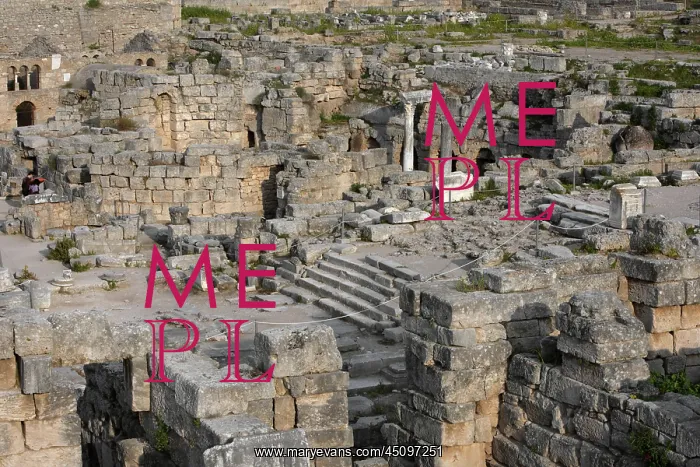 : Views Of The Archaeological Sites Of Corinth : Views Of The Archaeological Sites Of Corinth