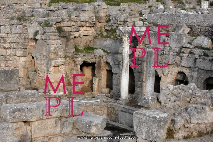 : Views Of The Archaeological Sites Of Corinth : Views Of The Archaeological Sites Of Corinth