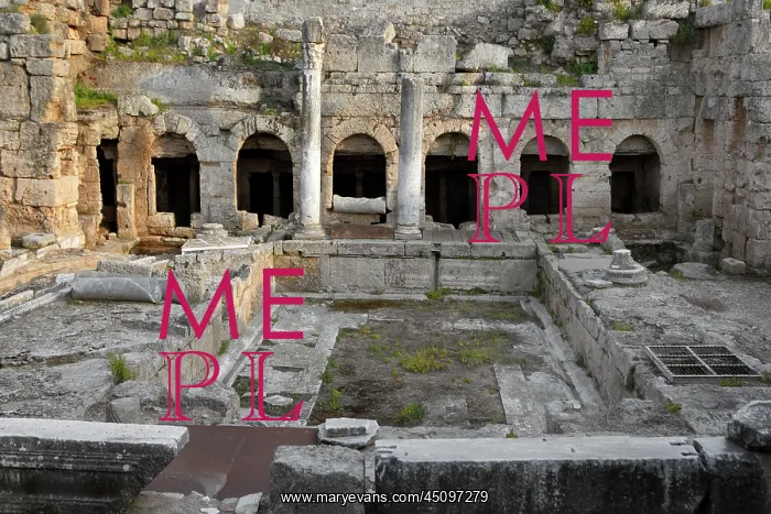 : Views Of The Archaeological Sites Of Corinth : Views Of The Archaeological Sites Of Corinth