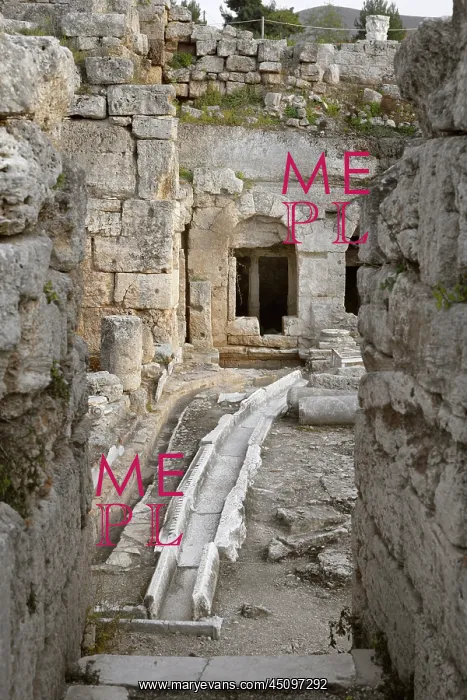 : Views Of The Archaeological Sites Of Corinth : Views Of The Archaeological Sites Of Corinth