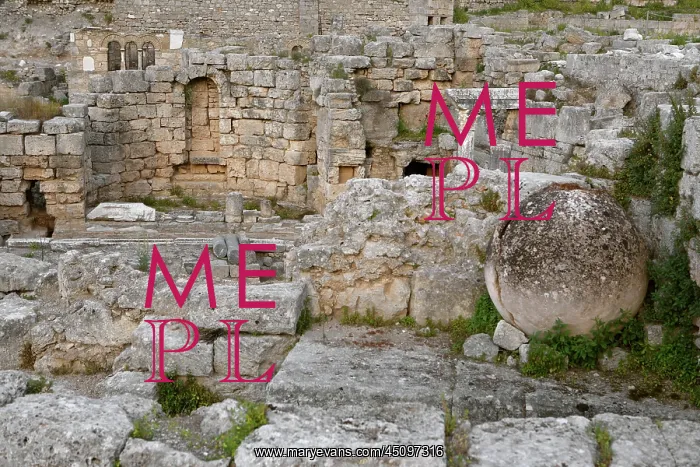 : Views Of The Archaeological Sites Of Corinth : Views Of The Archaeological Sites Of Corinth