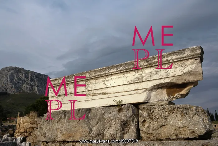 : Views Of The Archaeological Sites Of Corinth : Views Of The Archaeological Sites Of Corinth