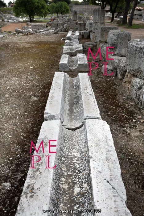 : Views Of The Archaeological Sites Of Corinth : Views Of The Archaeological Sites Of Corinth