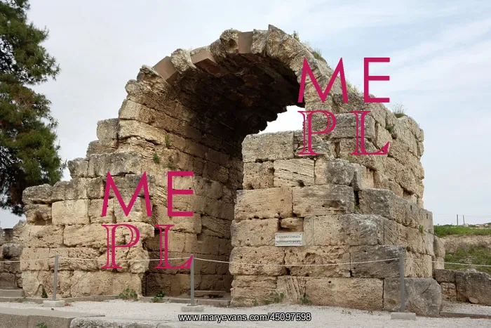 : Views Of The Archaeological Sites Of Corinth : Views Of The Archaeological Sites Of Corinth