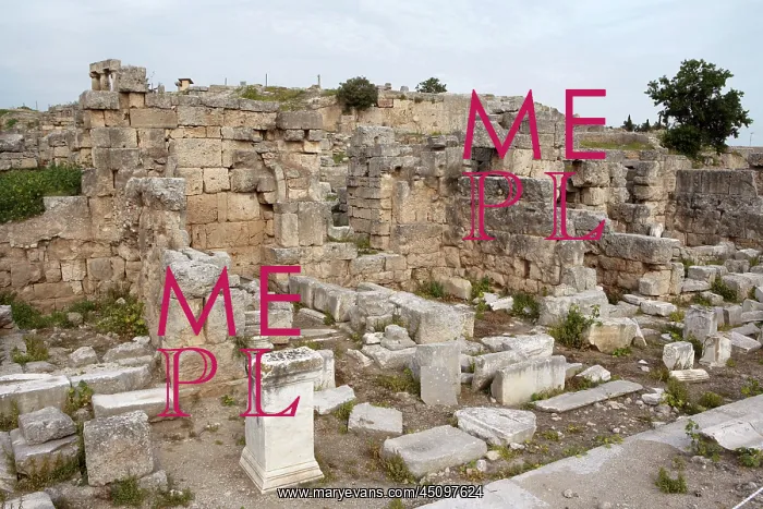 : Views Of The Archaeological Sites Of Corinth : Views Of The Archaeological Sites Of Corinth