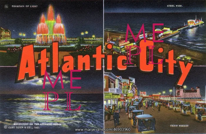 : Four views of Atlantic City, New Jersey : Four views of Atlantic City, New Jersey