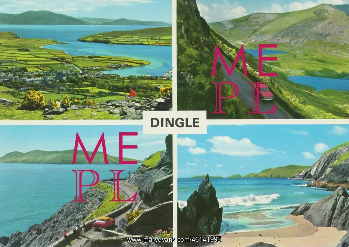: Four views of Dingle, County Kerry, Republic of Ireland : Four views of Dingle, County Kerry, Republic of Ireland