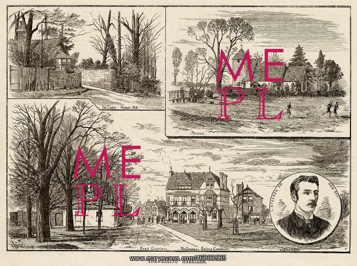 : Views of Ealing, London, 1886 : Views of Ealing, London, 1886