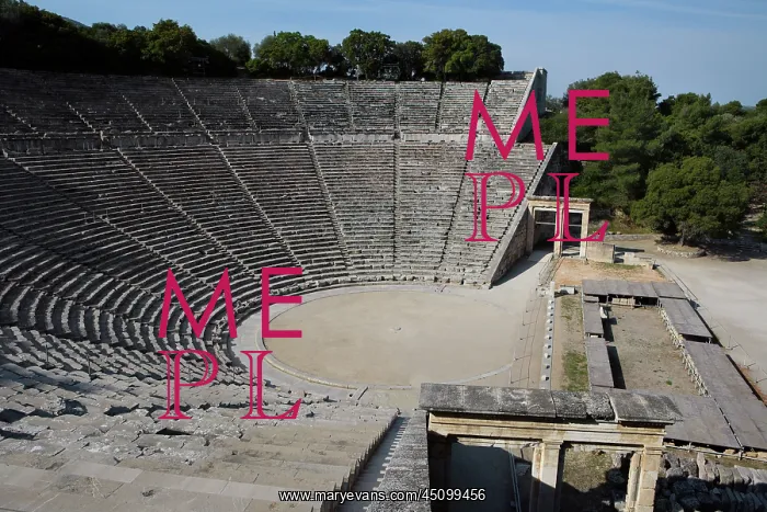 : Views of Epidaurus, Peloponnese, Greece : Views of Epidaurus, Peloponnese, Greece