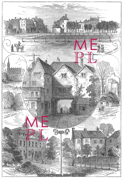 : Views of Highgate, North London : Views of Highgate, North London