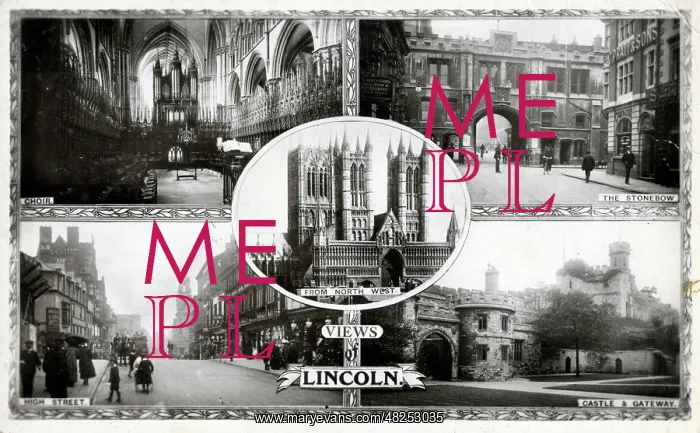 : Five Views of Lincoln, Lincolnshire : Five Views of Lincoln, Lincolnshire