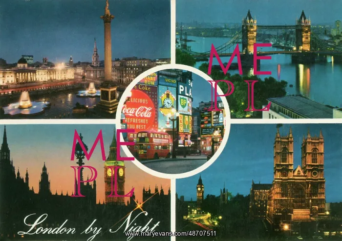  : Five views, London by Night