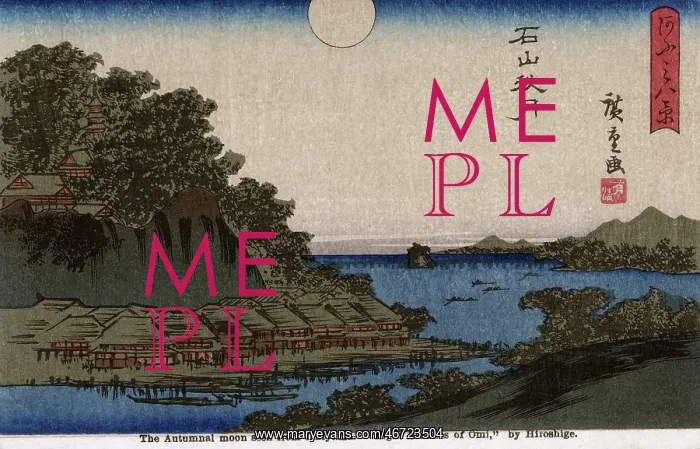 : The Eight Views of Omi by Utagawa Hiroshige : The Eight Views of Omi by Utagawa Hiroshige