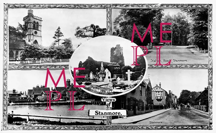 : Five views of Stanmore, Middlesex : Five views of Stanmore, Middlesex