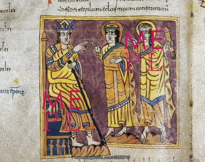 : Vigilian or Albelda Codex. 10th c. Constantine : Vigilian or Albelda Codex. 10th c. Constantine