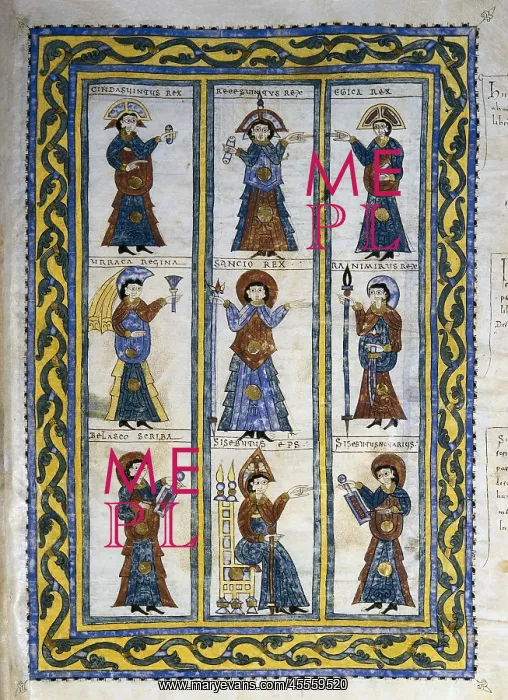 : Vigilian or Albelda Codex. 10th c. Council of : Vigilian or Albelda Codex. 10th c. Council of