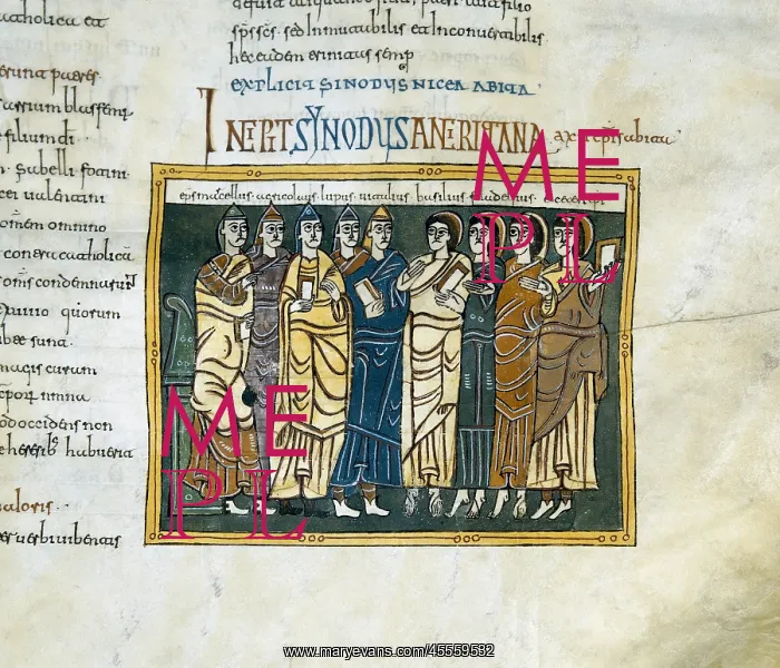 : Vigilian or Albelda Codex. 10th c. Council of : Vigilian or Albelda Codex. 10th c. Council of