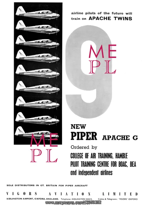 : Vigors Aviation - Piper Apache : Vigors Aviation - Piper Apache