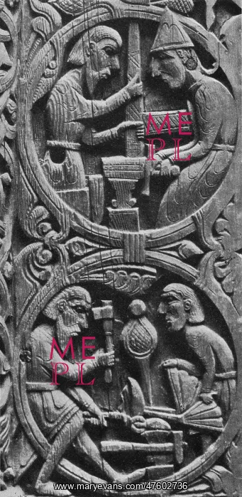 : Viking Blacksmiths Forge the Sword Gram, 12th Century : Viking Blacksmiths Forge the Sword Gram, 12th Century