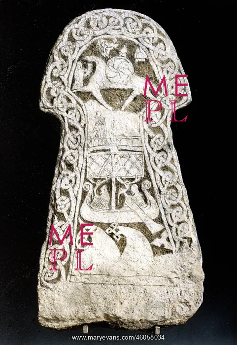: Viking rune stone : Viking rune stone